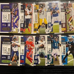 NFL 2020 Panini Contenders Quarterbacks QB